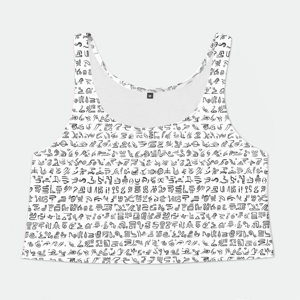 Arcane B Womens Crop Tank Top