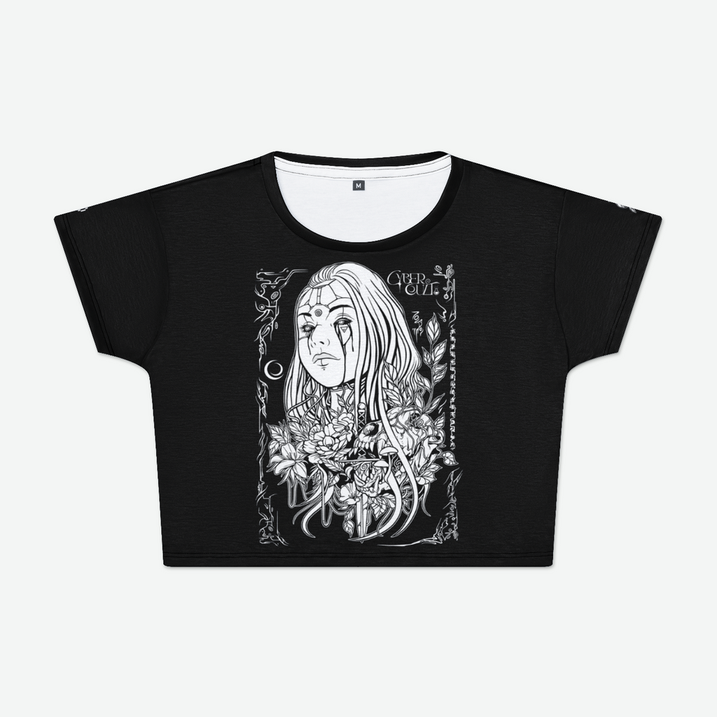 Grim Garden Womens Crop Tee