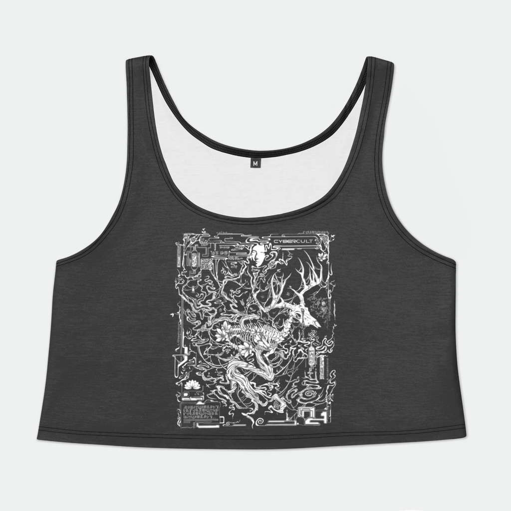 Spellcaster Womens Crop Tank Top