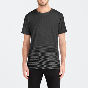 Moire Orb Mens Crew Tee