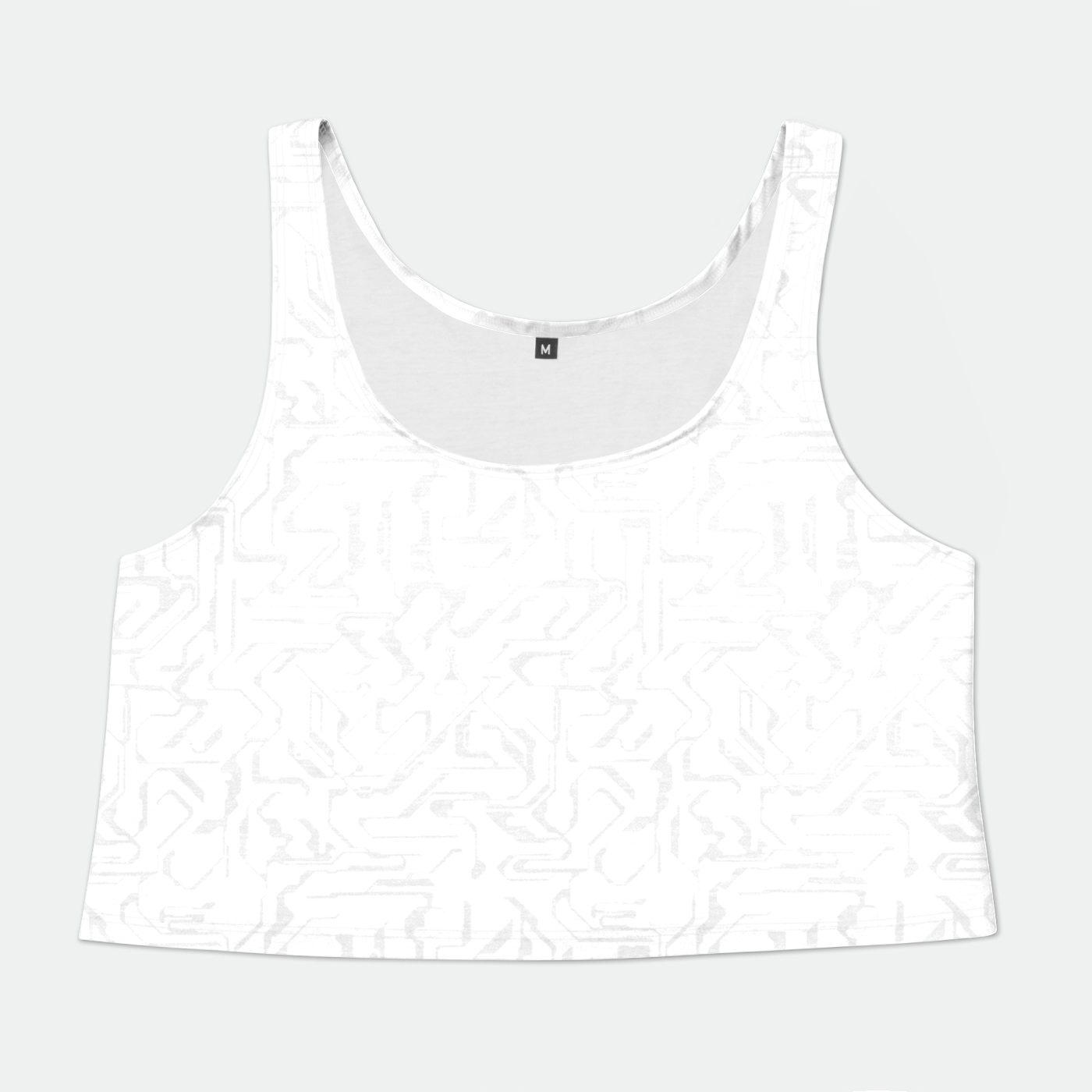 Elixir B Womens Crop Tank Top