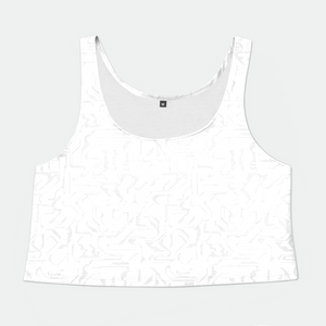 Elixir B Womens Crop Tank Top