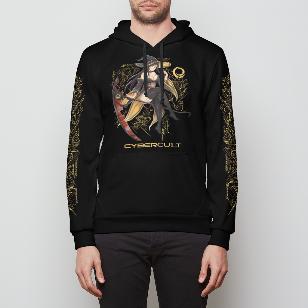 Cyber Witch Unisex Pullover Hoodie