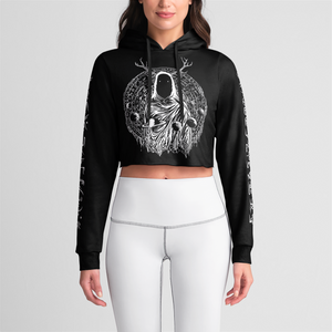 Prophecy Womens Crop Hoodie