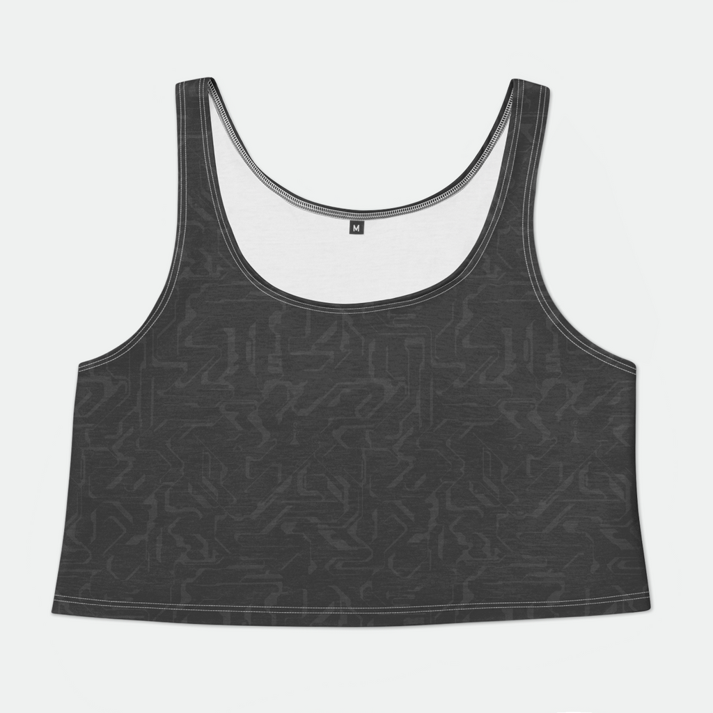 Elixir A Womens Crop Tank Top