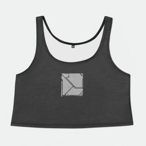 Halflife Womens Crop Tank Top