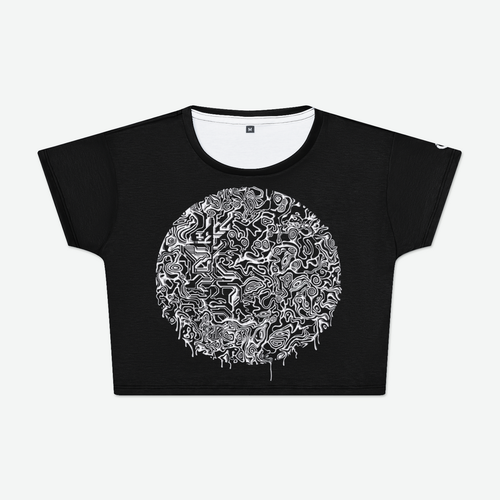 Nucleus Womens Crop Tee