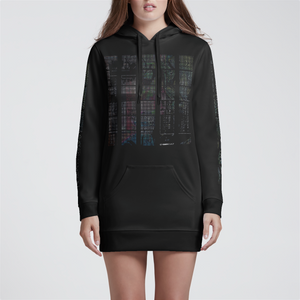 Particle Womens Hoodie Dress