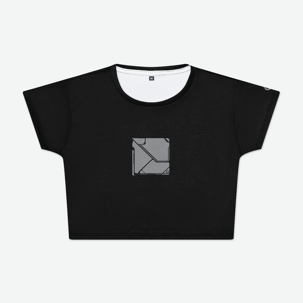 Halflife Womens Crop Tee