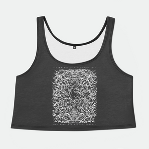 Requiem Womens Crop Tank Top