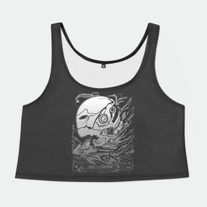 Eternal Explorer Womens Crop Tank Top