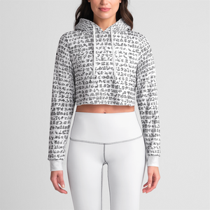 Arcane B Womens Crop Hoodie