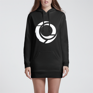 Nested Moon Sigil Womens Hoodie Dress