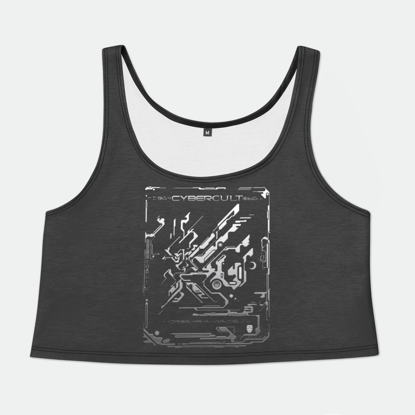 Skyward Transmission Womens Crop Tank Top