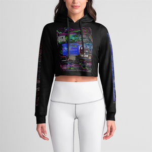 Integrate Womens Crop Hoodie