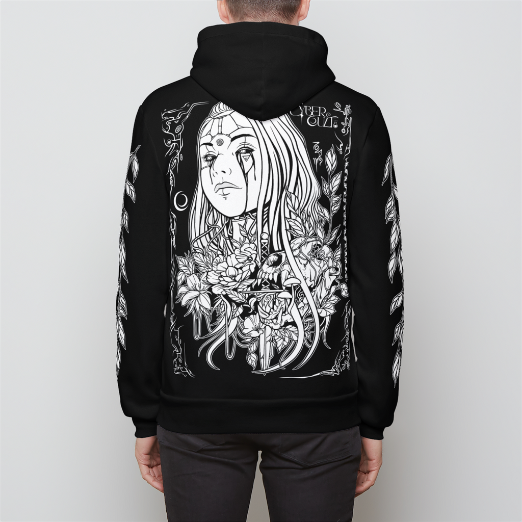 Grim Garden Unisex Zip Hoodie