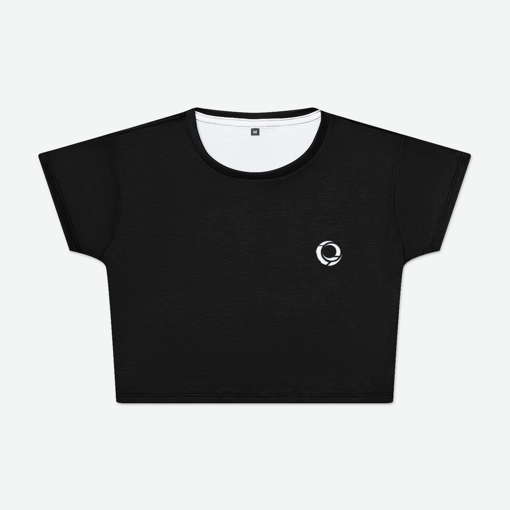 Cybercult Pocket Sigil A Womens Crop Tee