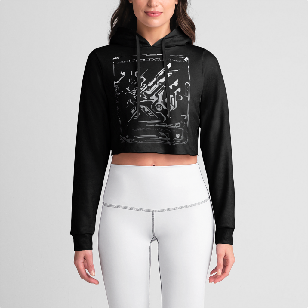 Skyward Transmission Womens Crop Hoodie