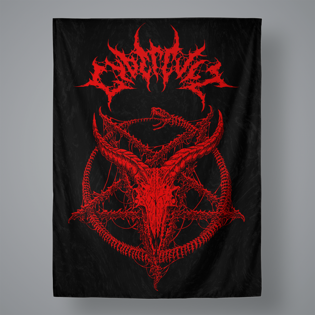 Necromancy Large Wall Tapestry 60x80