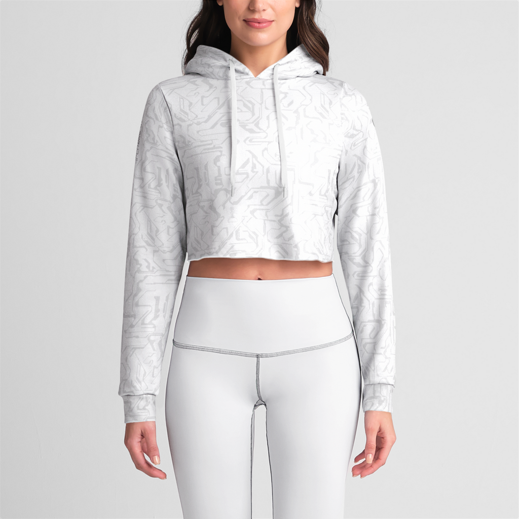 Elixir B Womens Crop Hoodie