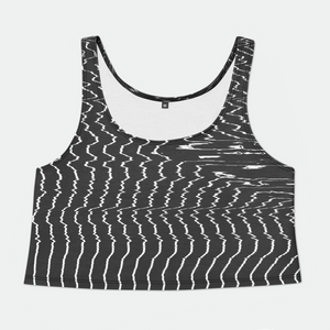 FM Womens Crop Tank Top