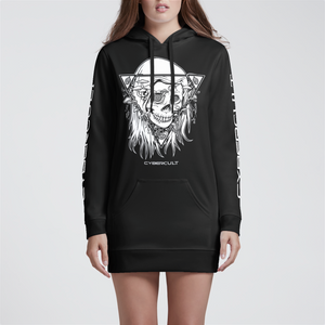 Visions Womens Hoodie Dress