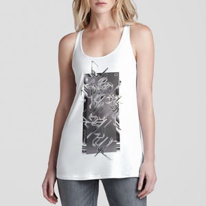 Sacred Text B Racerback Tank Top