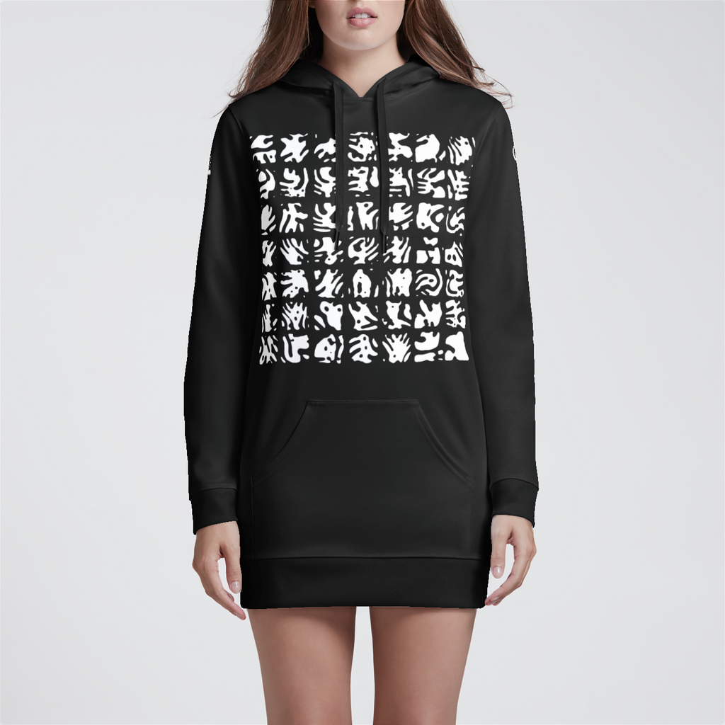 Inscription Womens Hoodie Dress