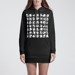 Inscription Womens Hoodie Dress