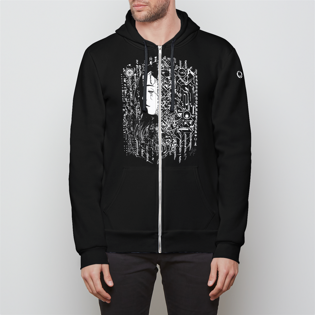 Blight Unisex Zip Hoodie