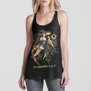 Cyber Witch Racerback Tank Top