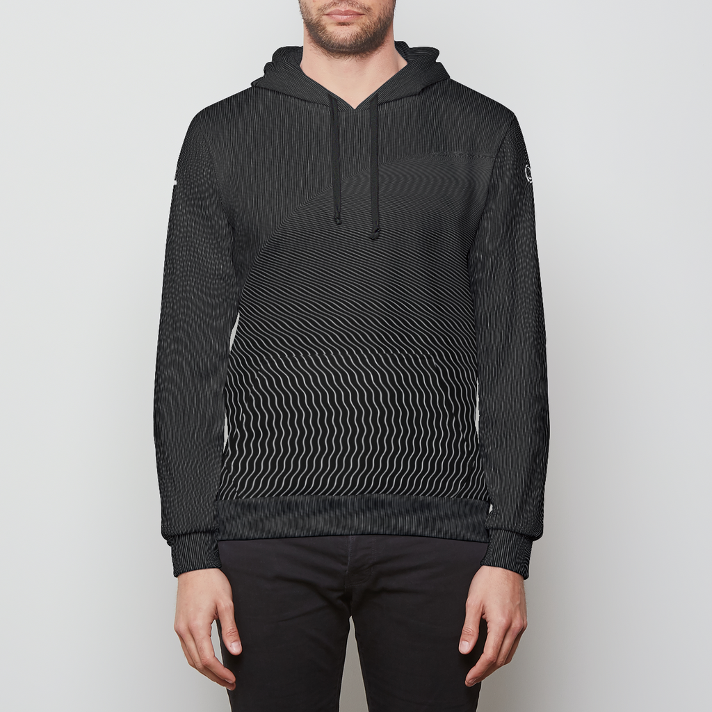 Moire Orb Unisex Pullover Hoodie