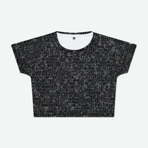 Illusion Womens Crop Tee