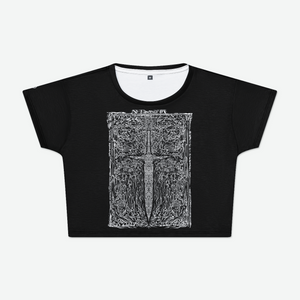 Vanquish Womens Crop Tee