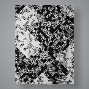 Pixel Noise B Large Wall Tapestry 60x80