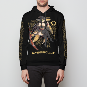 Cyber Witch Unisex Pullover Hoodie