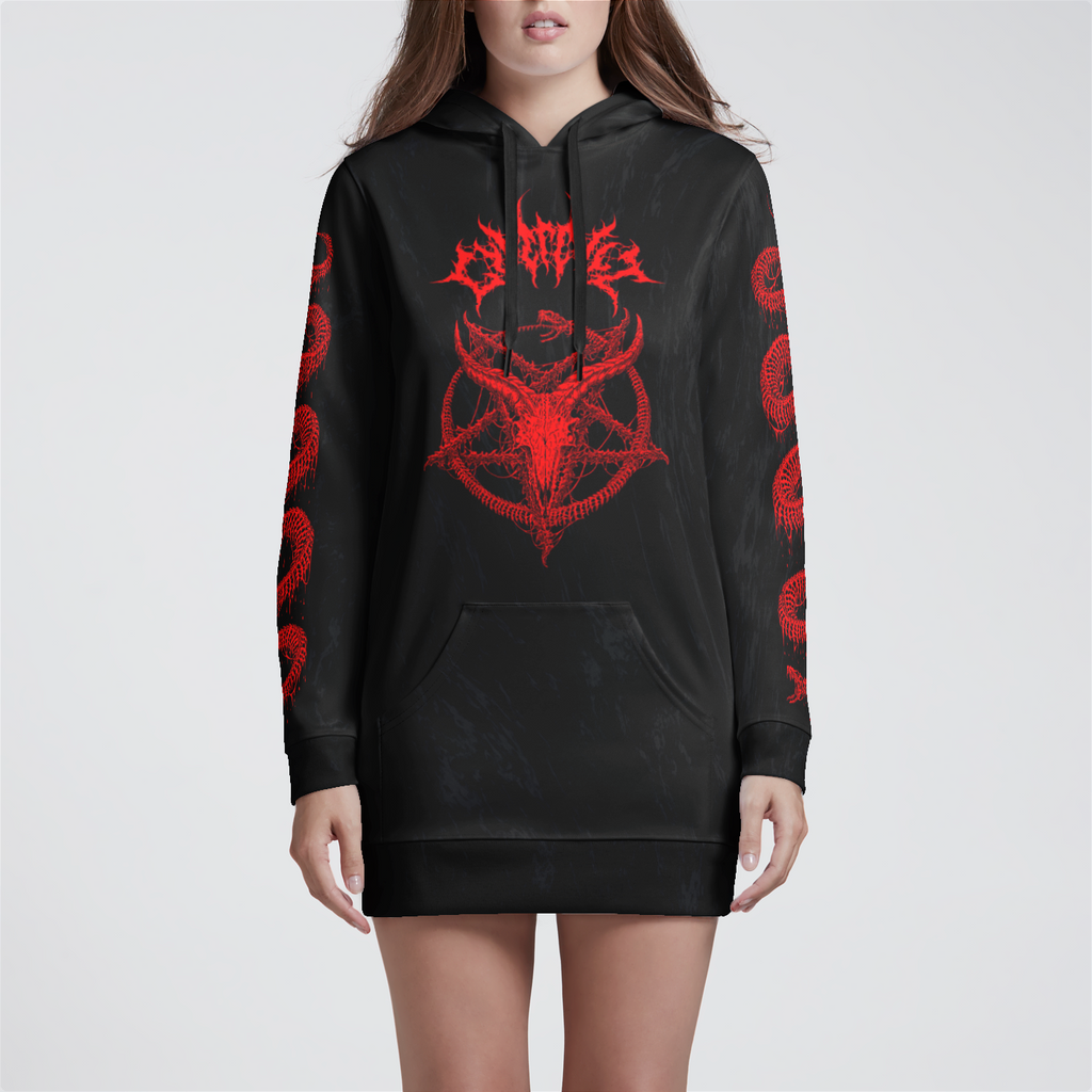 Necromancy Womens Hoodie Dress