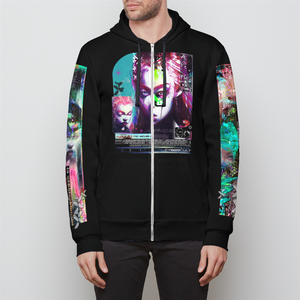 Artificial Dream Unisex Zip Hoodie