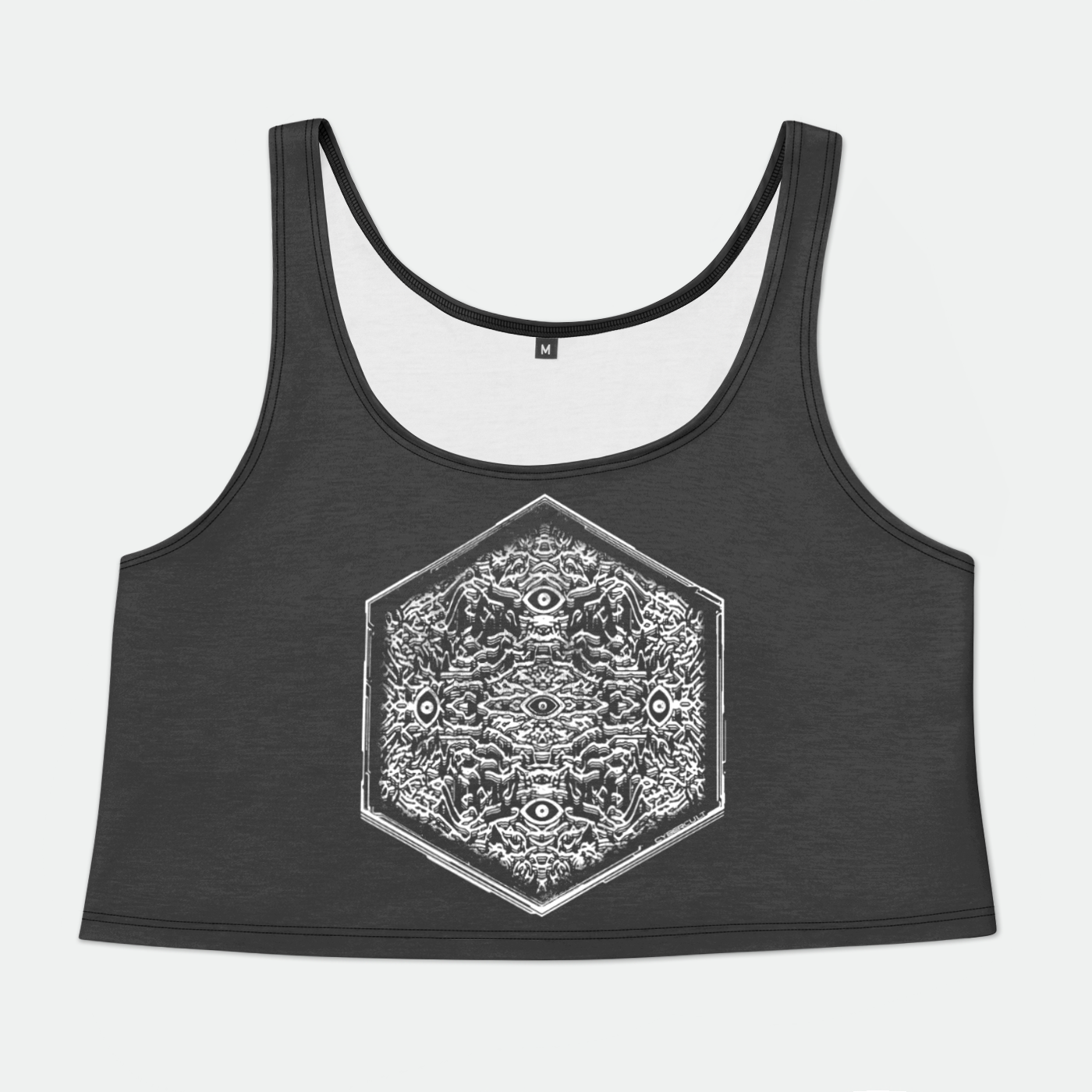 Dimension Womens Crop Tank Top