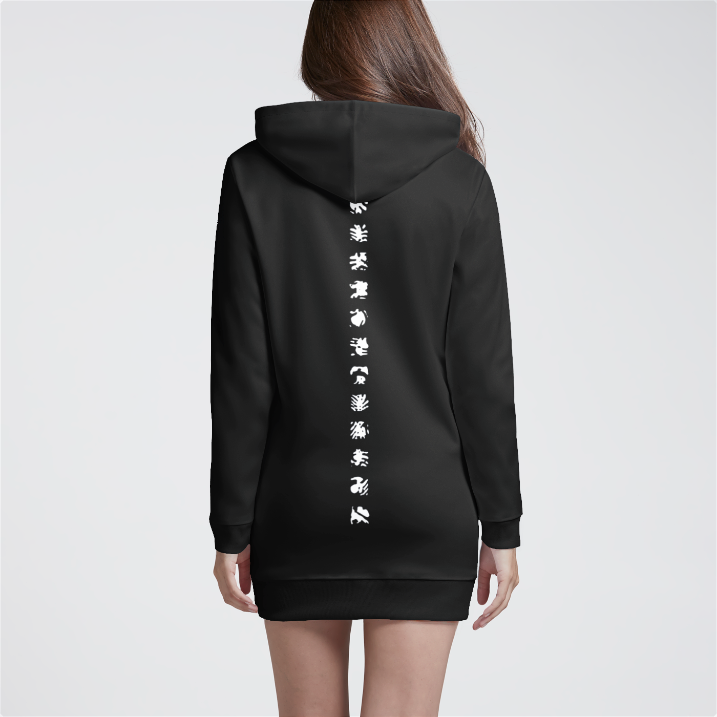 Inscription Womens Hoodie Dress