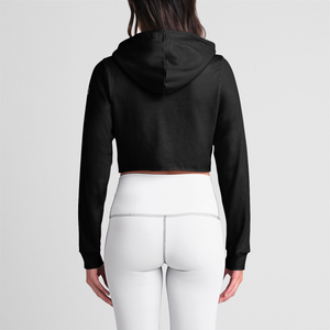 Dimension Womens Crop Hoodie