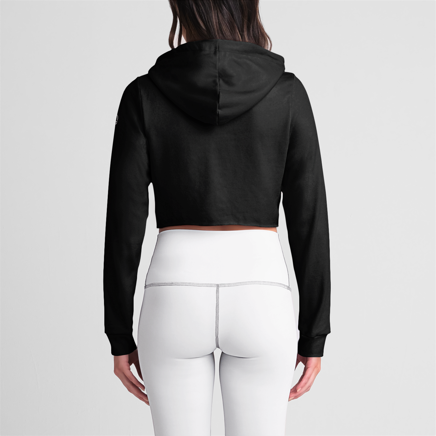 Nucleus Womens Crop Hoodie