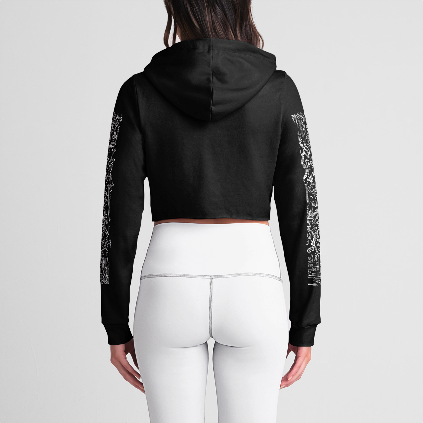 Spellcaster Womens Crop Hoodie