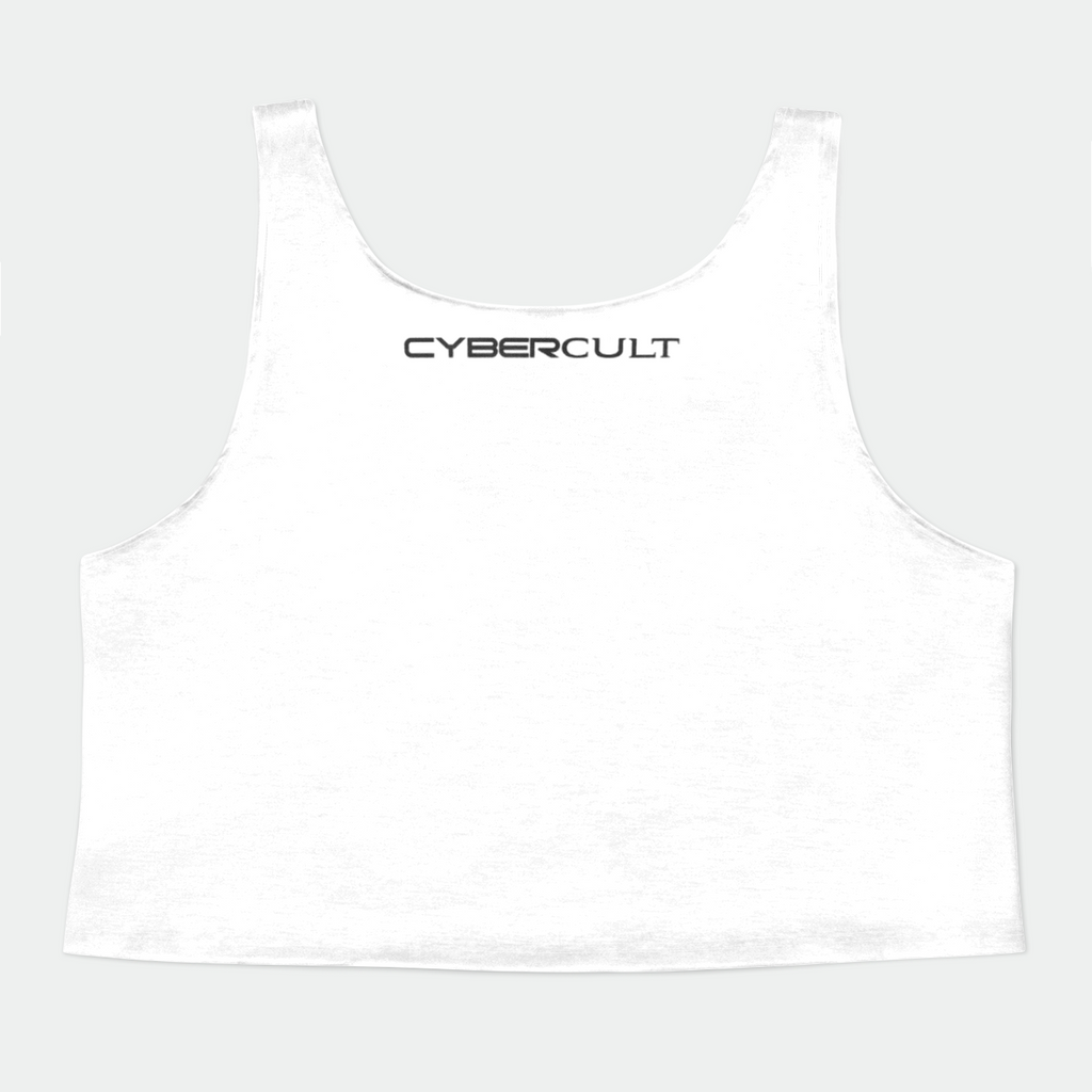 Cybercult Pocket Sigil B Womens Crop Tank Top