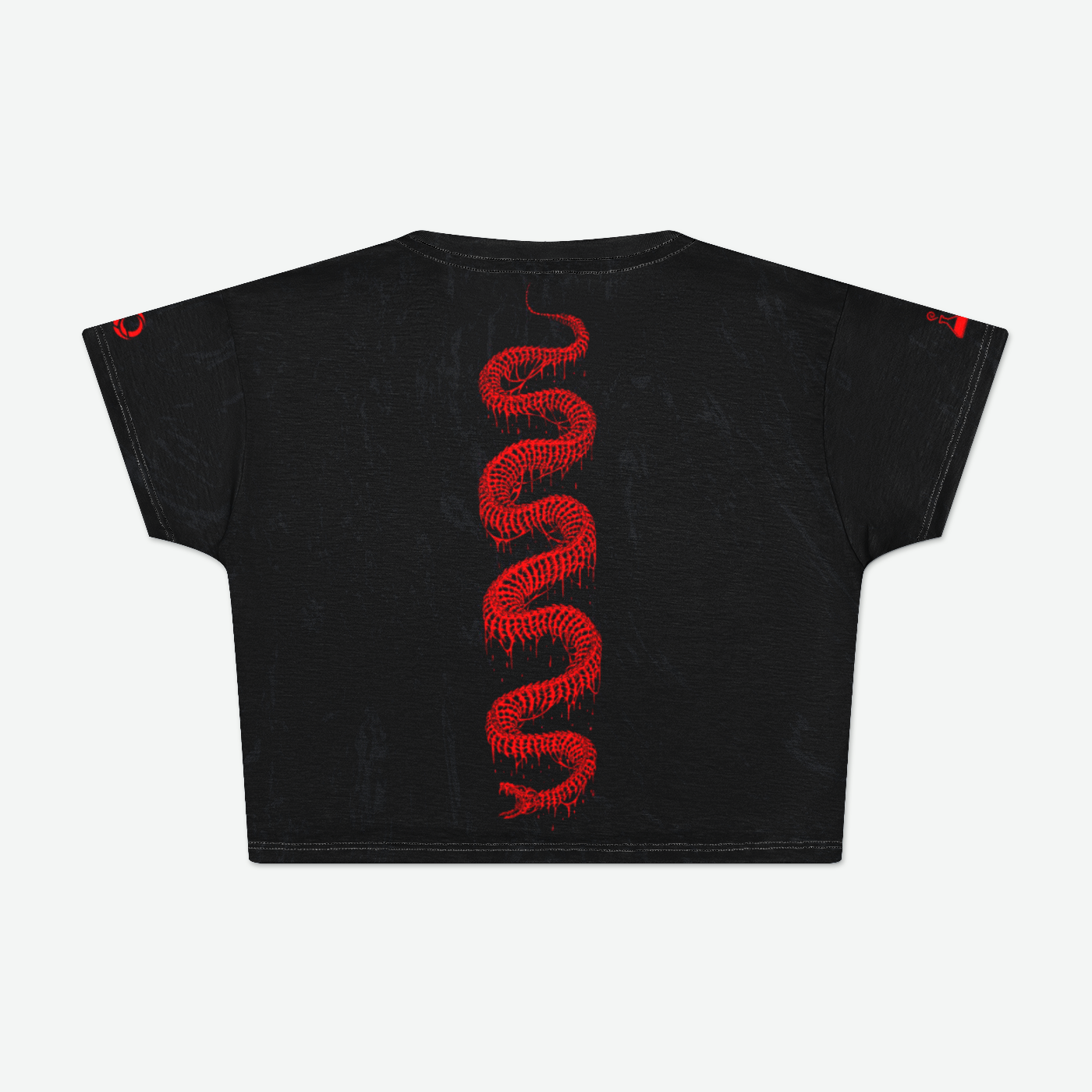 Necromancy Womens Crop Tee