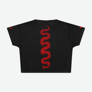 Necromancy Womens Crop Tee