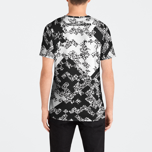 Pixel Noise B Mens Crew Tee