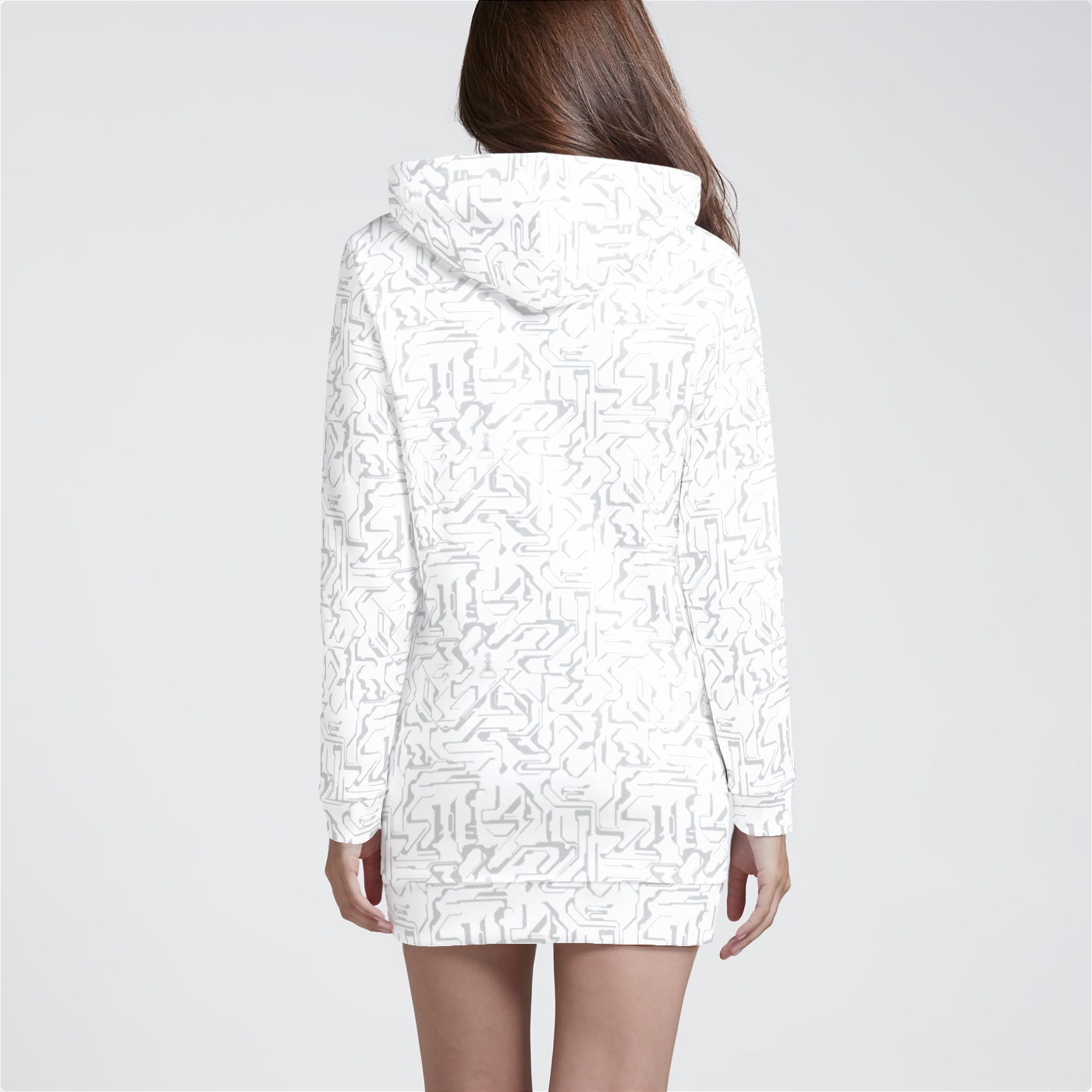 Elixir B Womens Hoodie Dress