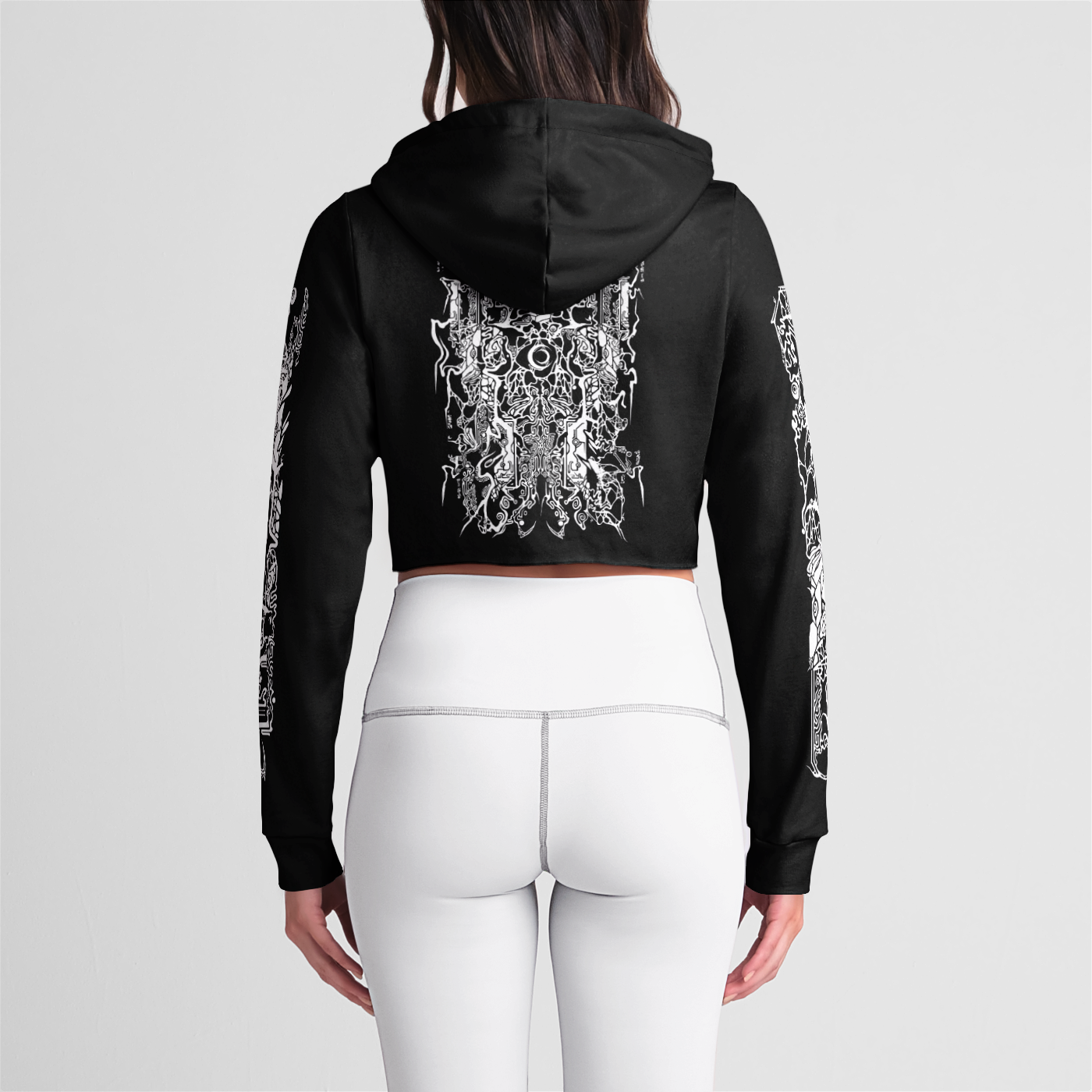 ISM Womens Crop Hoodie