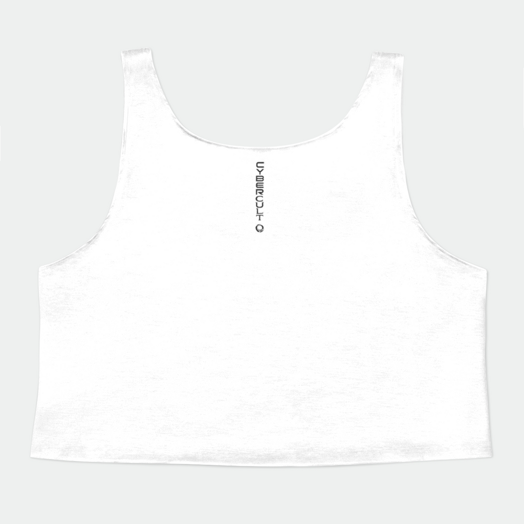 Sacred Text B Womens Crop Tank Top